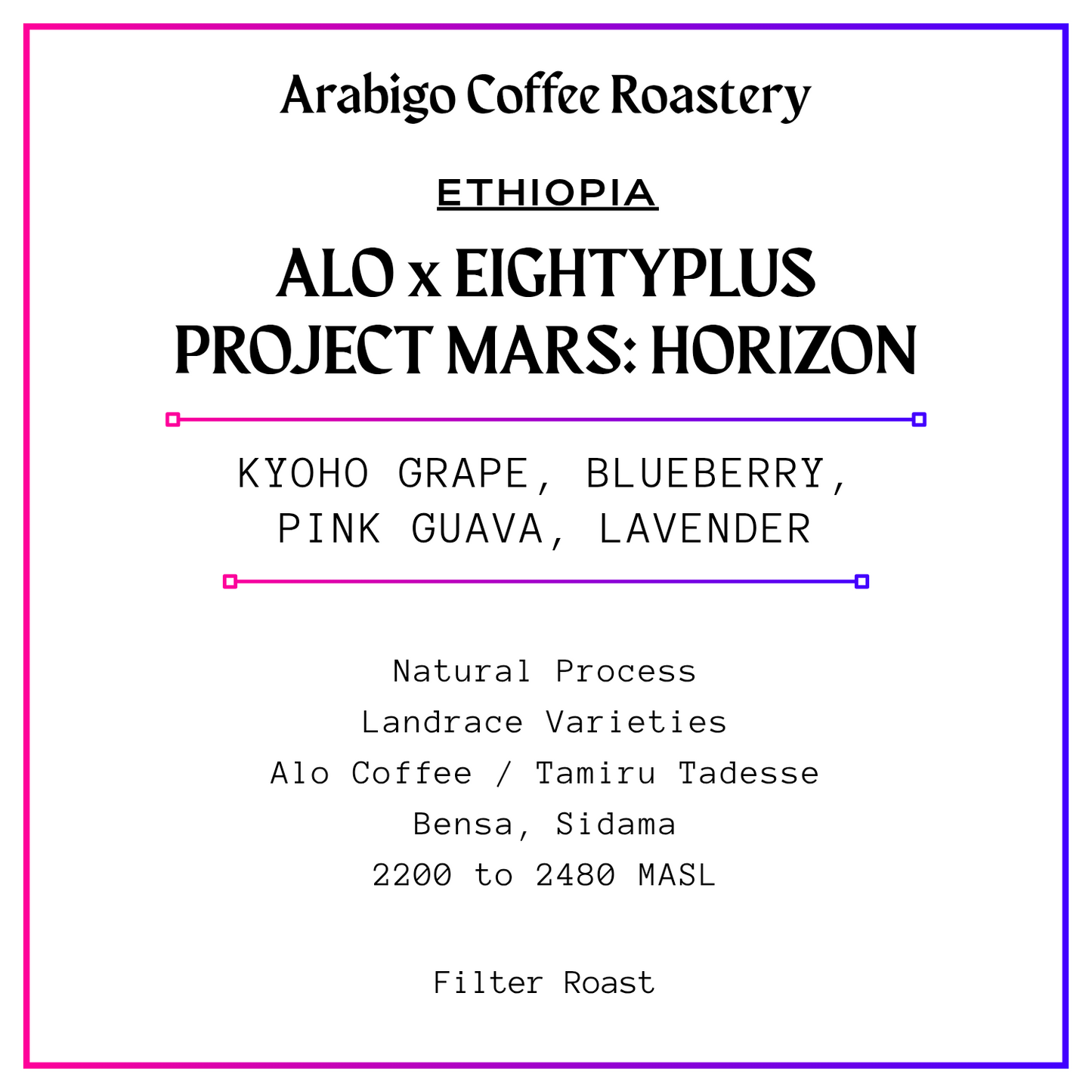 Alo x Eighty Plus Project Mars: Horizon