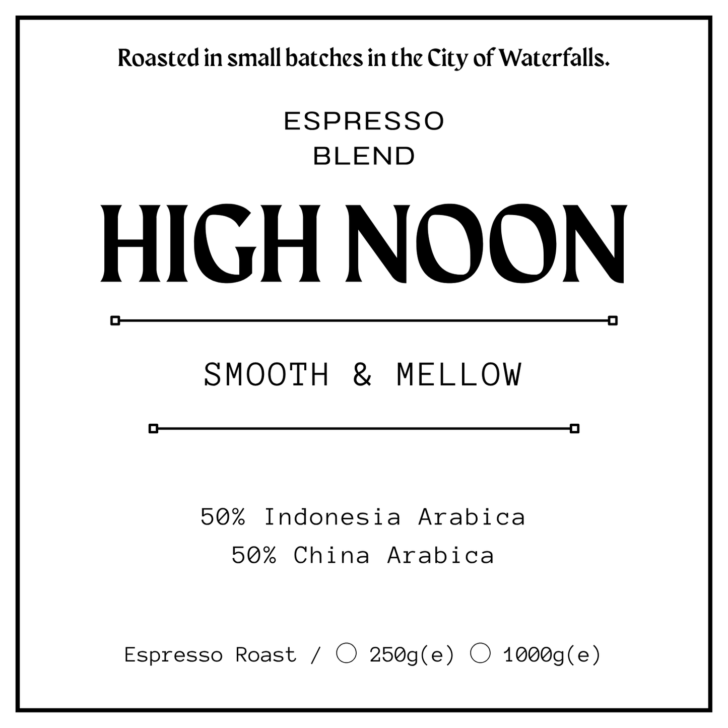 High Noon Blend