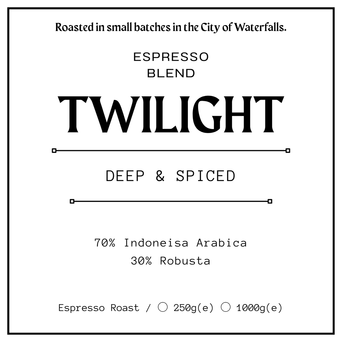 Twilight Espresso Blend
