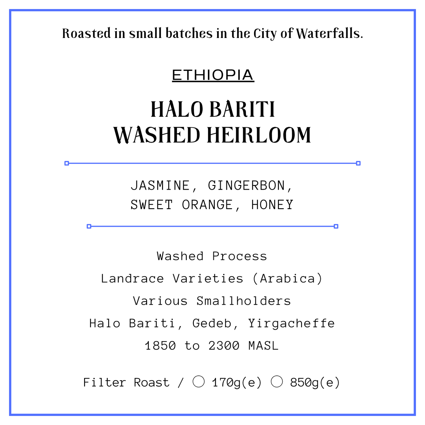 Halo Bariti Washed