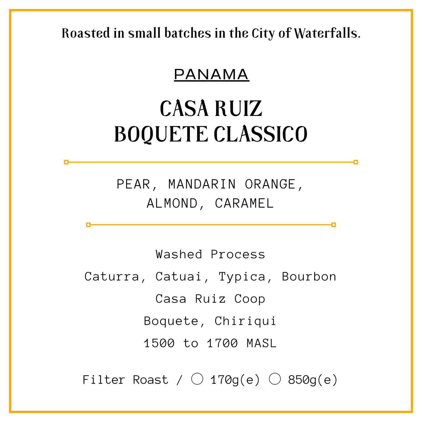 Casa Ruiz Boquete Classico