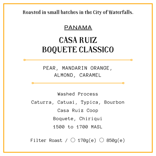 Casa Ruiz Boquete Classico