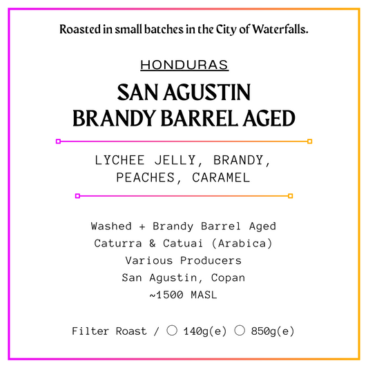 San Agustin Brandy Barrel Aged